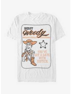 Disney Pixar Toy Story Sheriff Woody Date With Justice T-Shirt, , hi-res