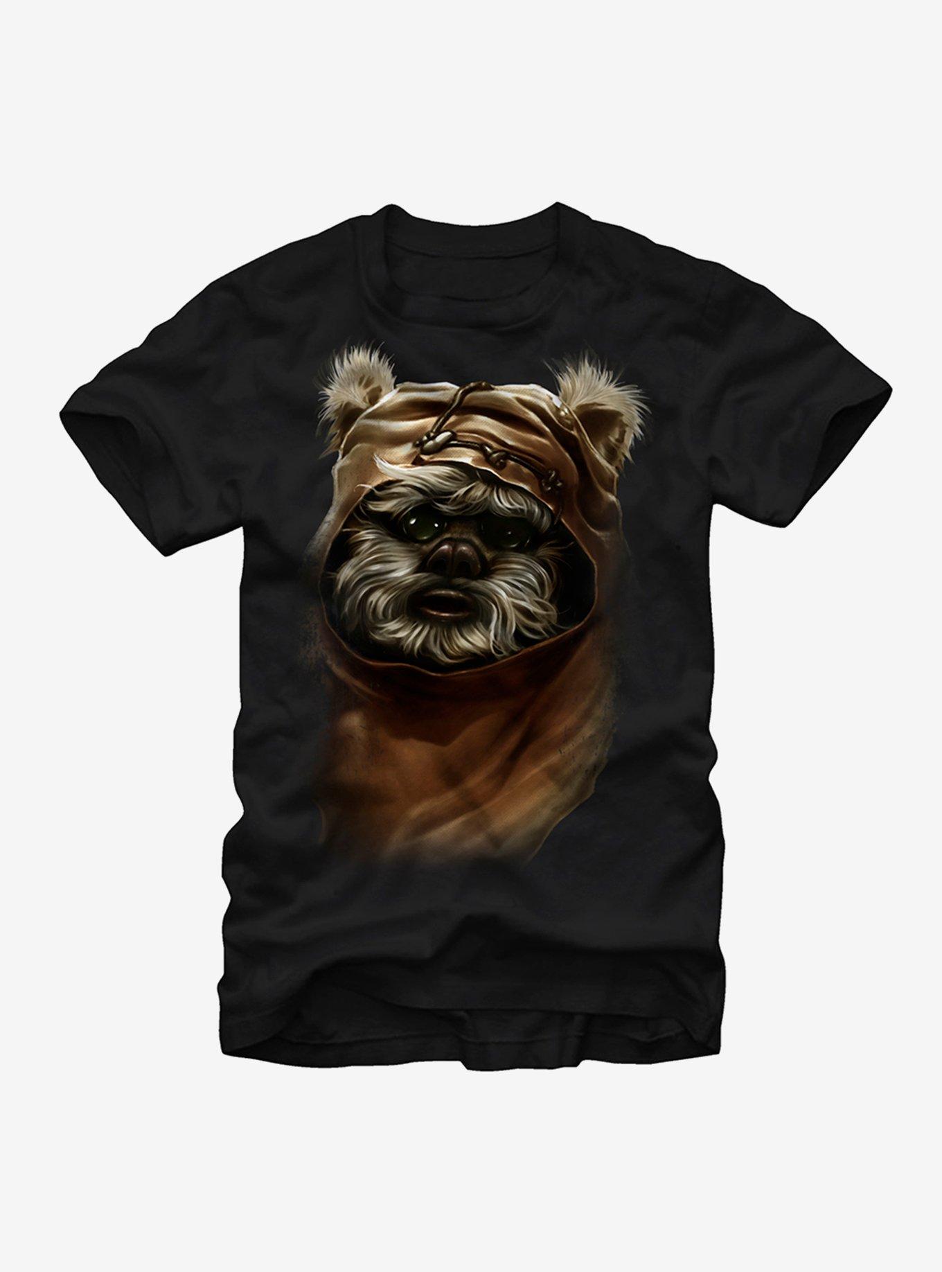 Star Wars Wicket Ewok T-Shirt, BLACK, hi-res