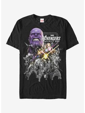 Marvel Avengers: Infinity War Group Grayscale T-Shirt, , hi-res