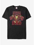 Marvel Father's Day Iron Man Invincible Dad T-Shirt, BLACK, hi-res