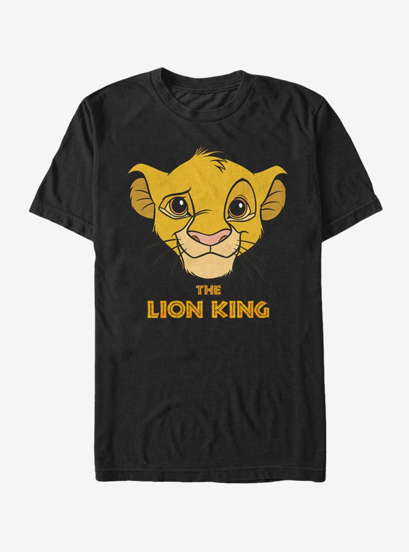 Disney The Lion King Simba Logo T-Shirt, , hi-res