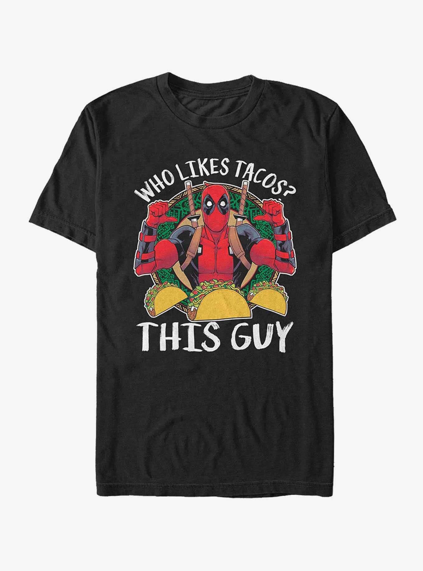 Marvel Deadpool Likes Tacos T-Shirt, , hi-res