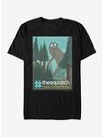 Cartoon Network We Bare Bears The Squatch No Pictures T-Shirt, BLACK, hi-res
