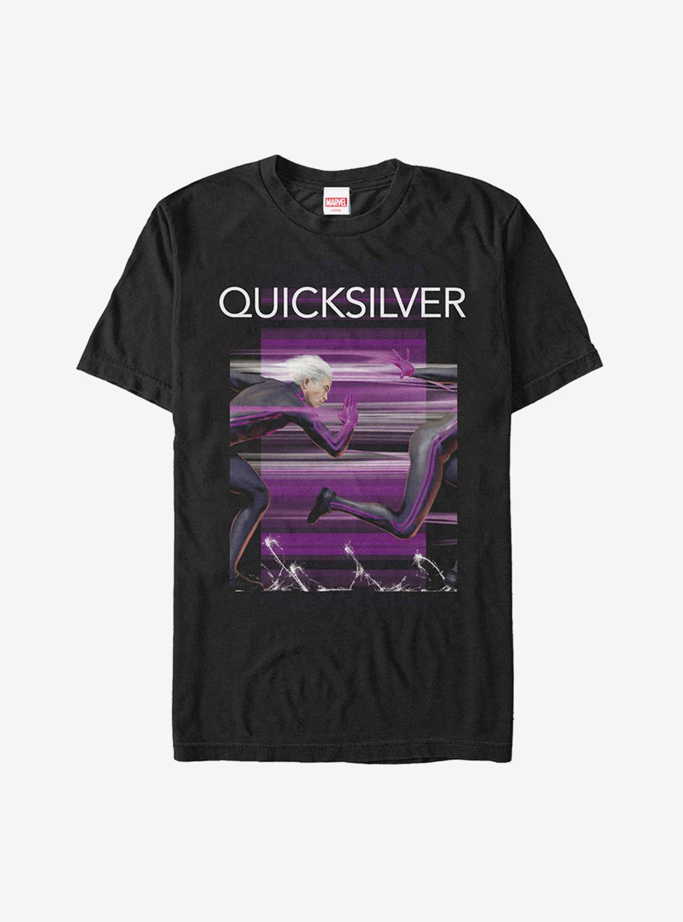 Marvel X-Men Quicksilver Streak T-Shirt, BLACK, hi-res