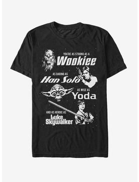 Plus Size Star Wars Dad Qualities T-Shirt, , hi-res