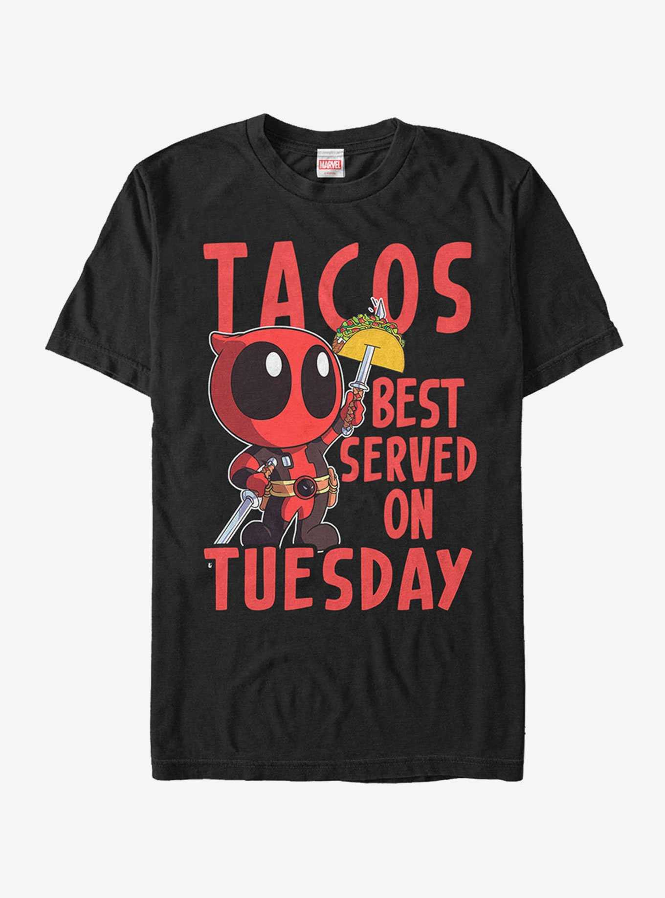 Marvel Deadpool Taco Tuesday T-Shirt, , hi-res
