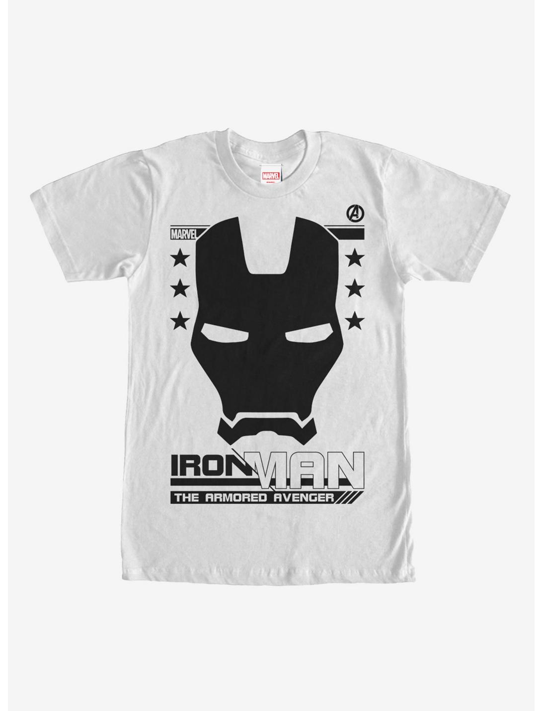 Marvel Iron Man the Armored Avenger T-Shirt, WHITE, hi-res