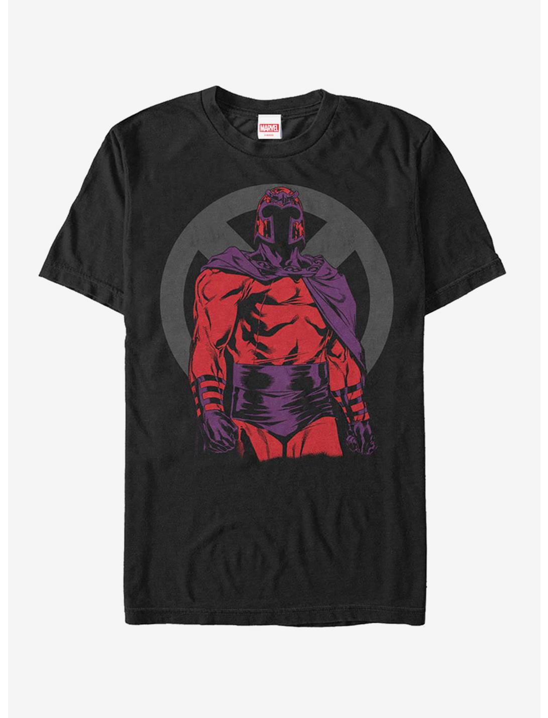Marvel X-Men Magneto Logo T-Shirt, BLACK, hi-res