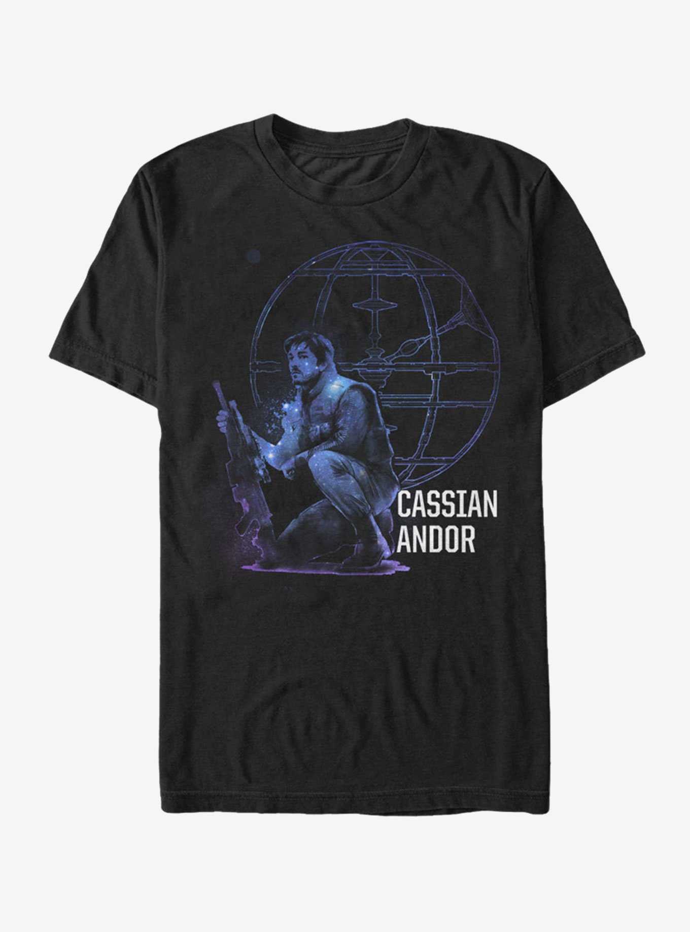 Star Wars Cassian Galaxy Print T-Shirt, , hi-res