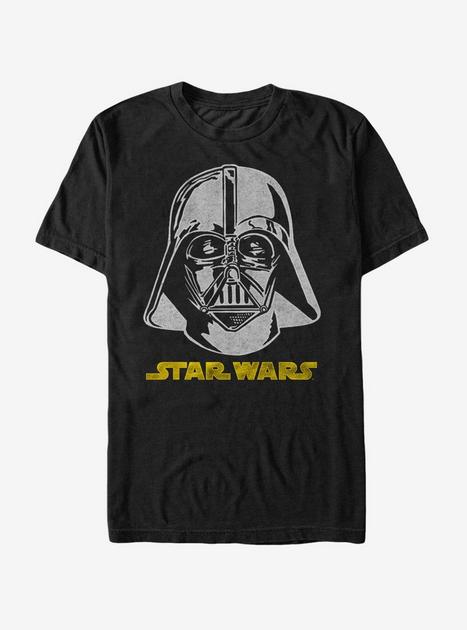 Star Wars Darth Vader Helmet Logo T-Shirt - BLACK | BoxLunch