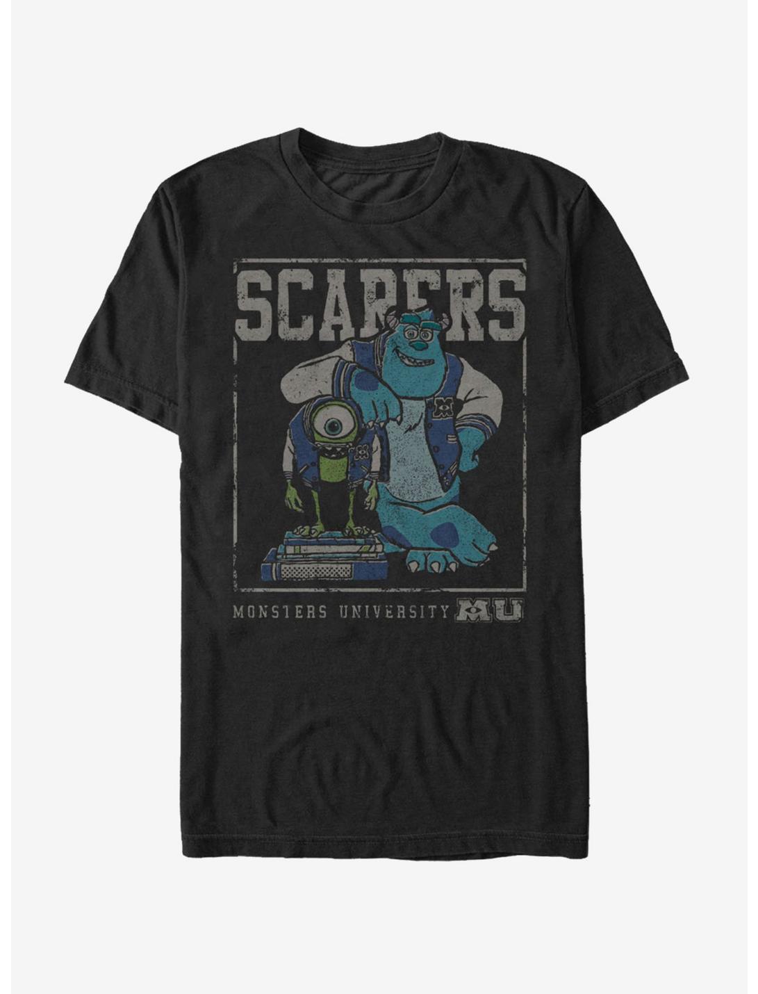 Disney Pixar Monsters University Mike and Sulley Scarers T-Shirt, BLACK, hi-res