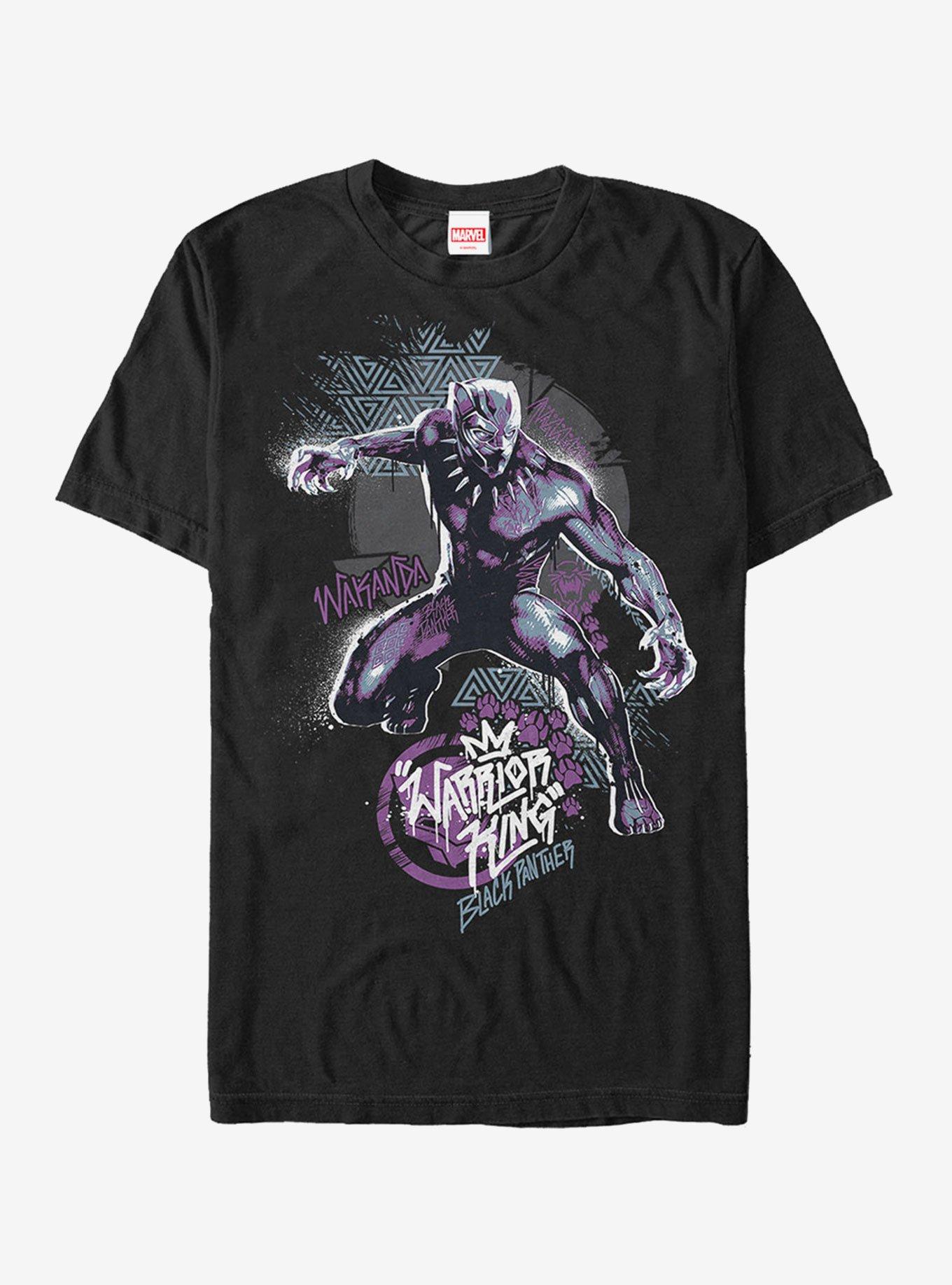 Marvel Black Panther 2018 Paw Prints T-Shirt, , hi-res