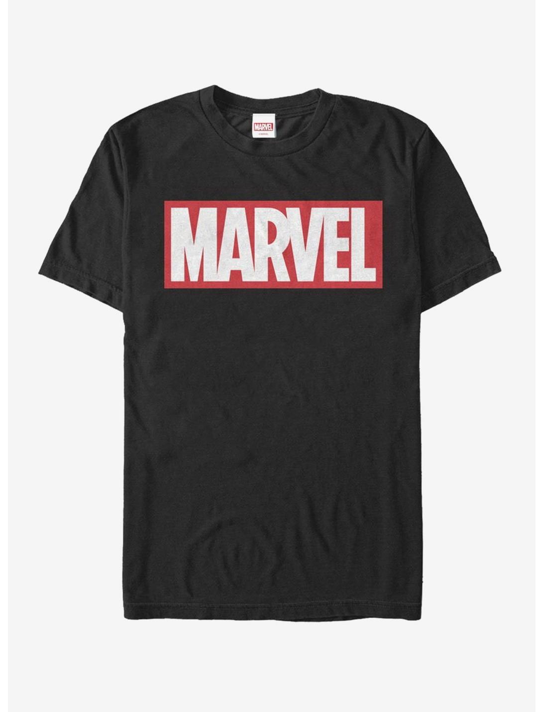 Marvel Classic Bold Logo T-Shirt, BLACK, hi-res
