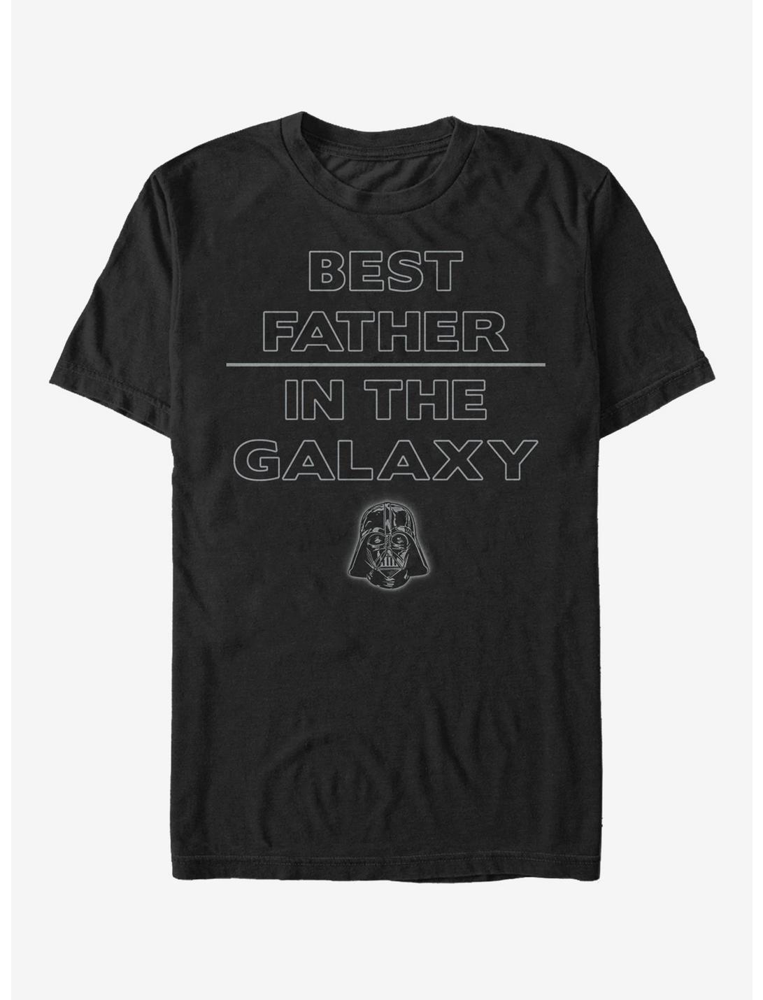 Star Wars Father's Day Best Sith Father in the Galaxy T-Shirt, BLACK, hi-res