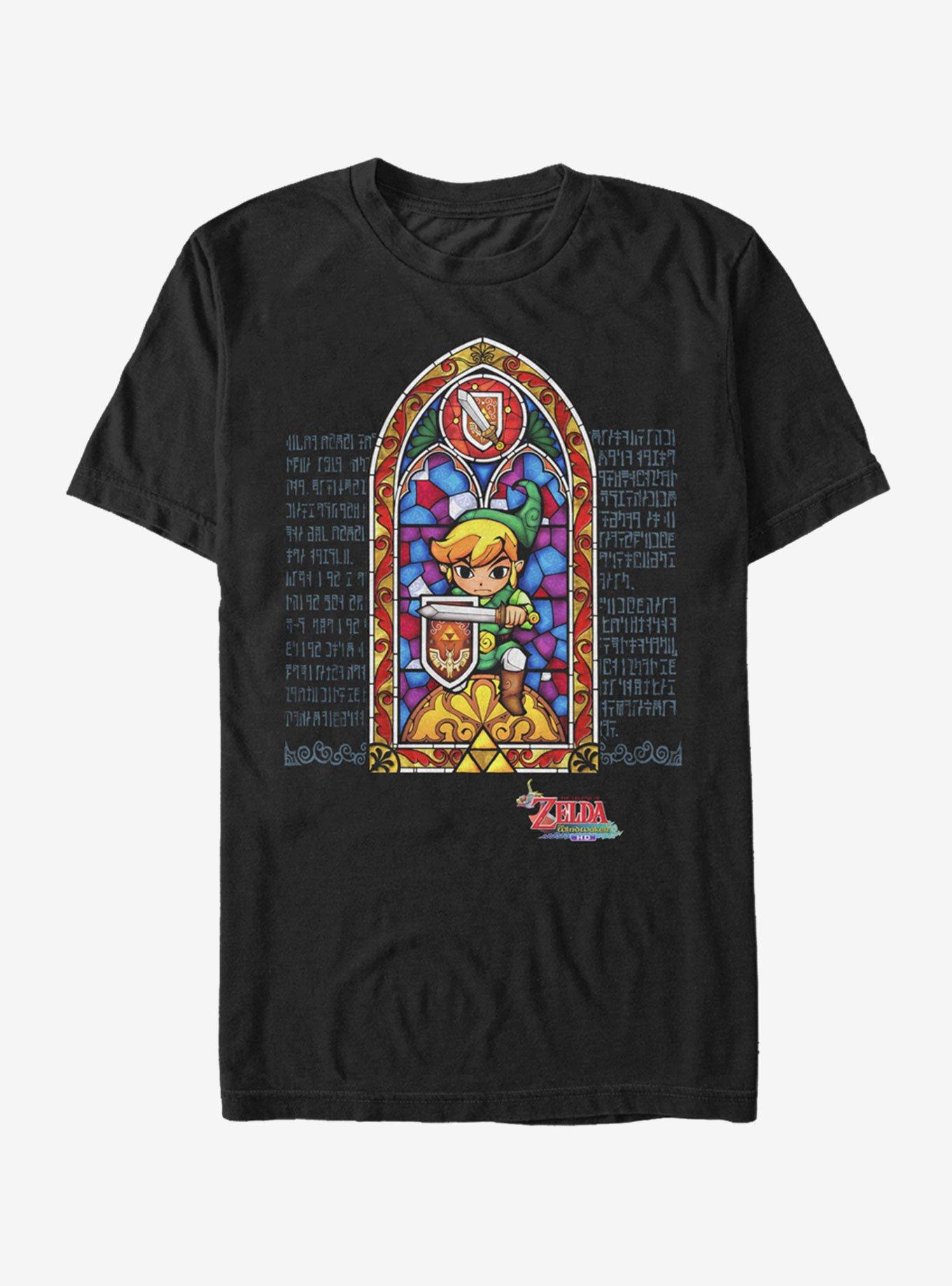 Nintendo Legend of Zelda Stained Glass T-Shirt, , hi-res