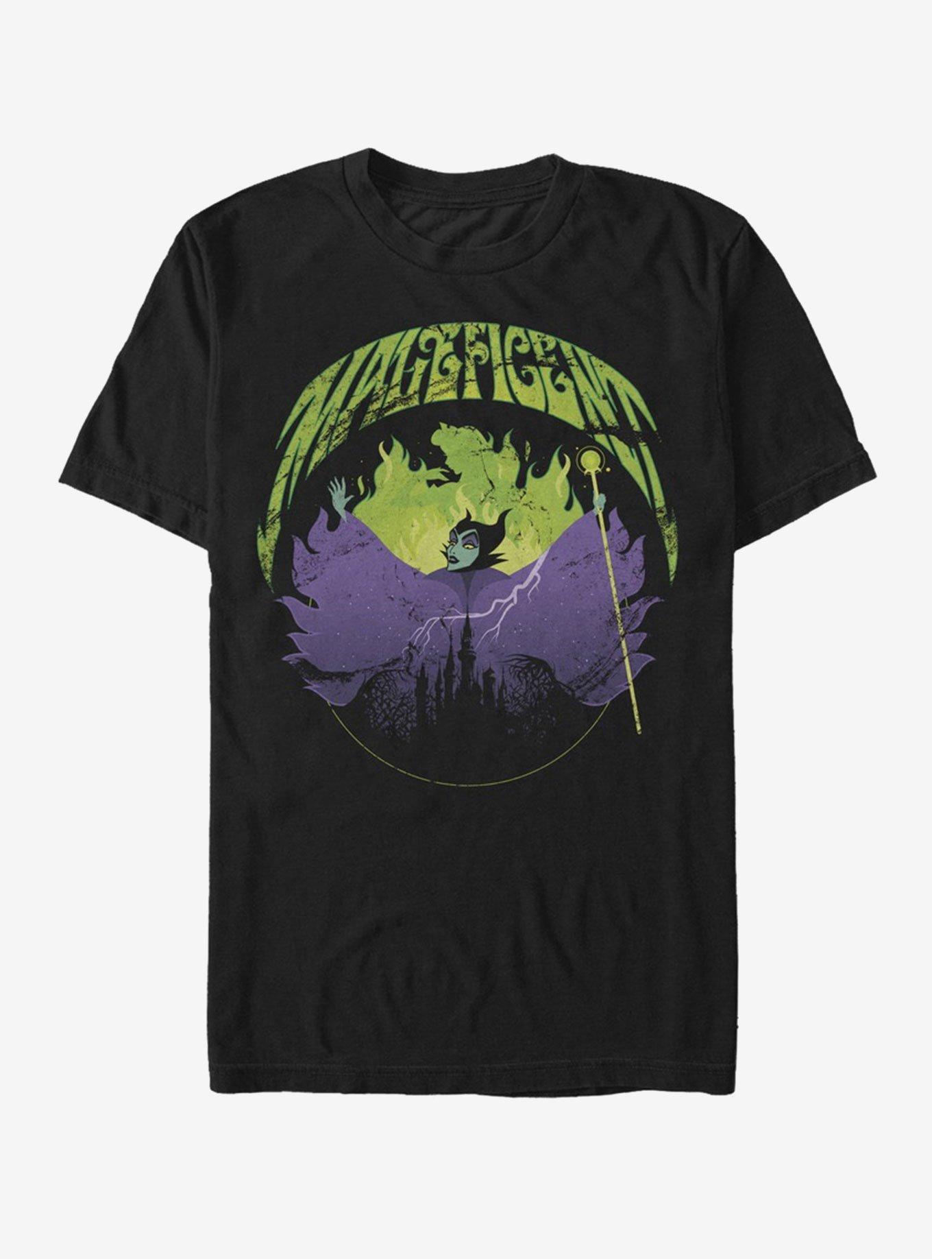 Disney Sleeping Beauty Maleficent Flames T-Shirt, , hi-res