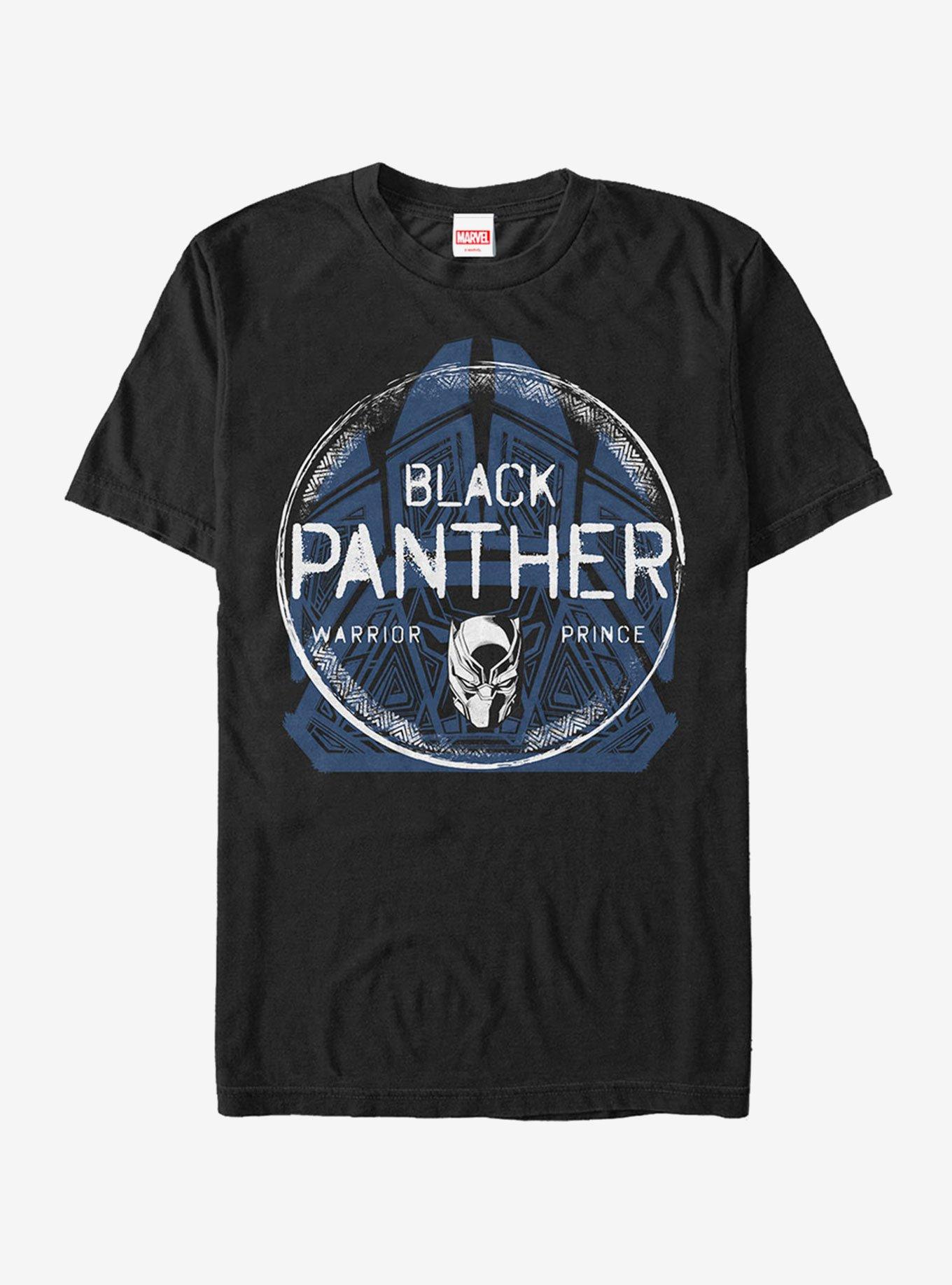 Marvel Black Panther Warrior Prince Pattern T-Shirt, , hi-res