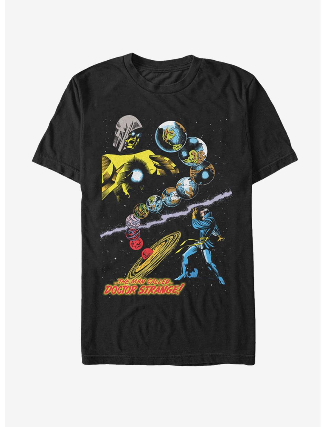 Marvel Doctor Strange Worlds T-Shirt, BLACK, hi-res