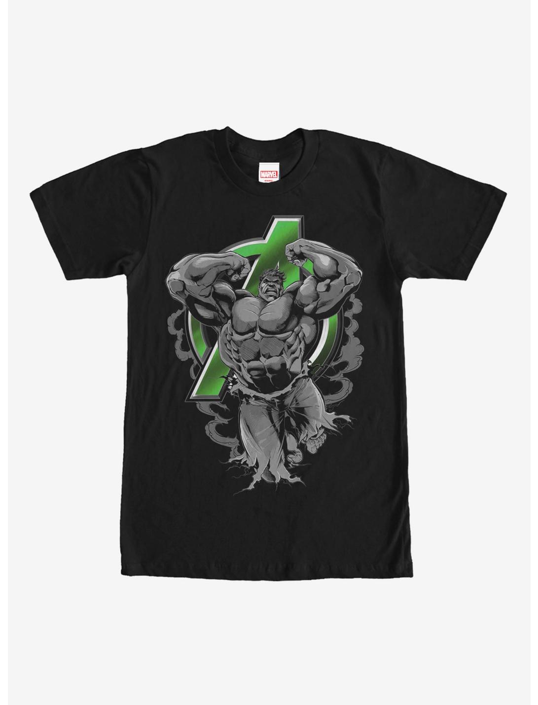 Marvel Hulk Avenger T-Shirt, BLACK, hi-res