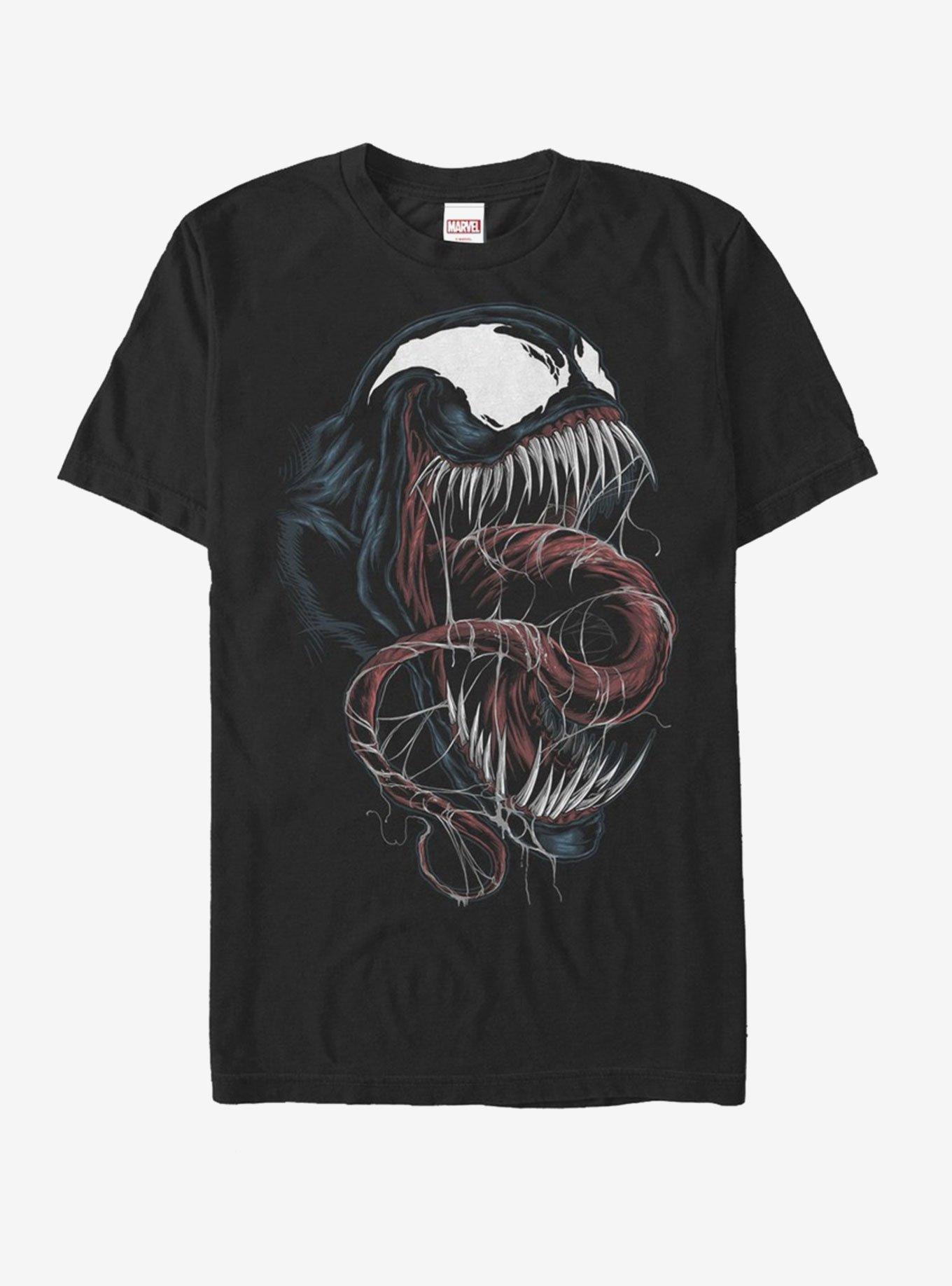 Marvel Venom Close-Up T-Shirt, BLACK, hi-res