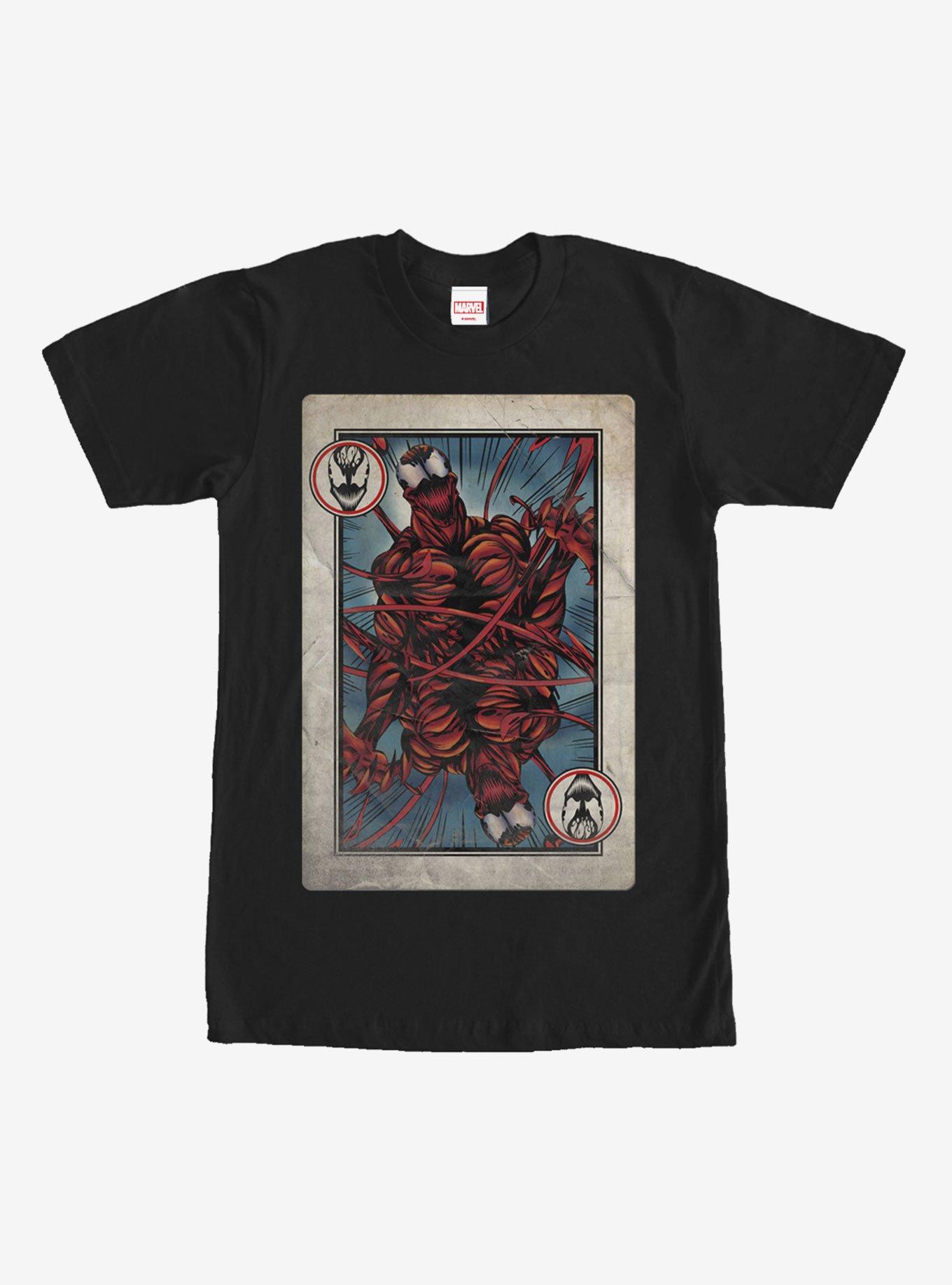 Marvel Carnage Playing Card T-Shirt, , hi-res