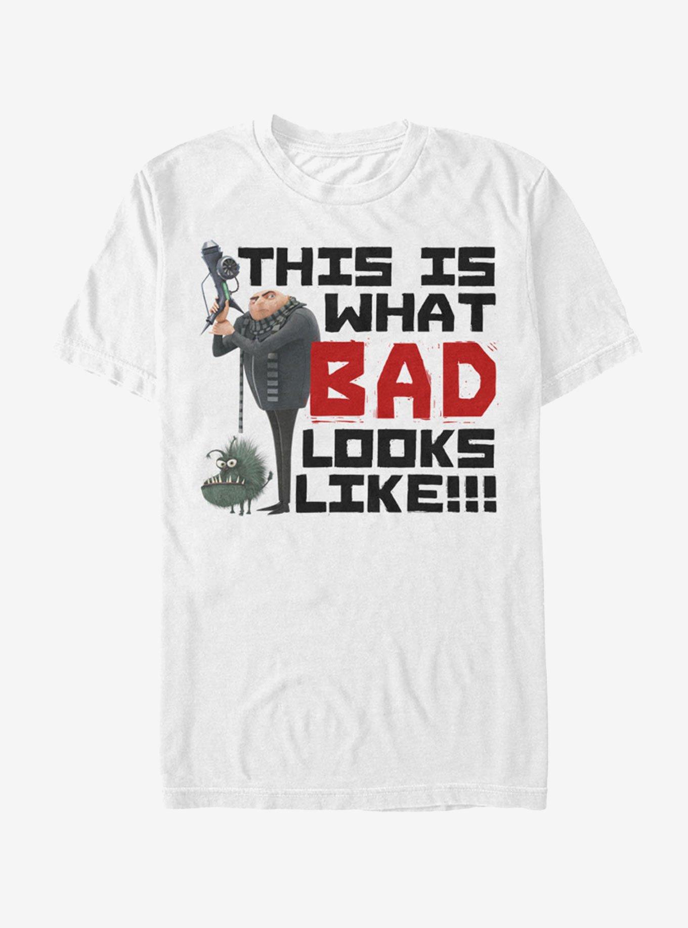 Despicable Me Gru Bad T-Shirt, WHITE, hi-res