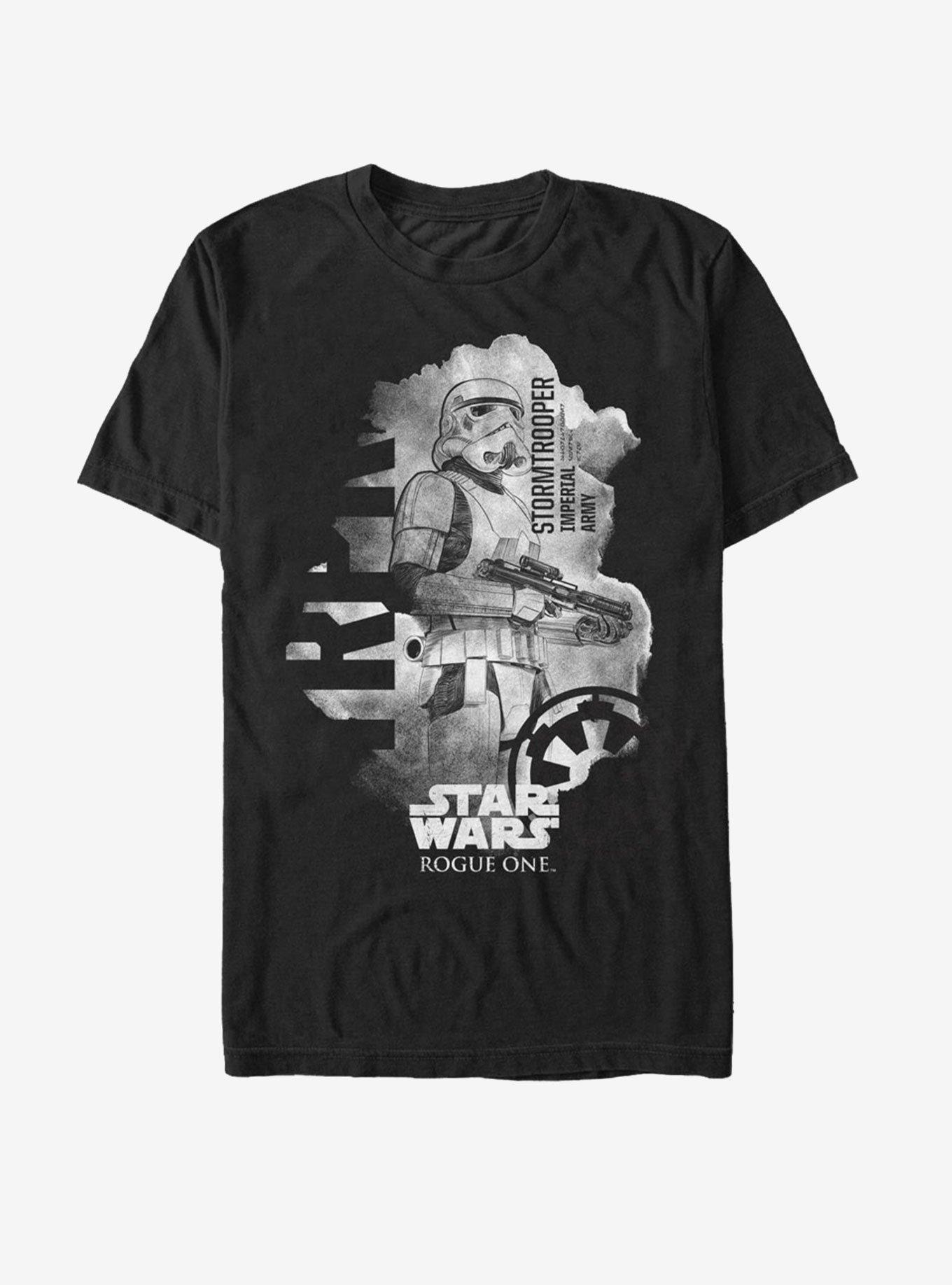 Star Wars Stormtrooper Ripped Page Print T-Shirt, , hi-res