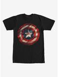 Marvel Captain America Shield Flag T-Shirt, BLACK, hi-res