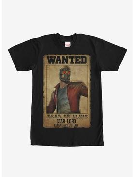 Marvel Guardians of the Galaxy Star-Lord Wanted Poster T-Shirt, , hi-res