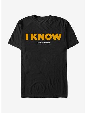 Plus Size Star Wars Han Solo I Know T-Shirt, , hi-res