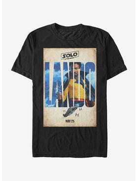 Star Wars Lando Name Poster T-Shirt, , hi-res