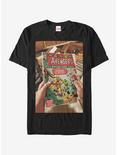 Plus Size Marvel Day in the Life of Comic Book Fan T-Shirt, BLACK, hi-res