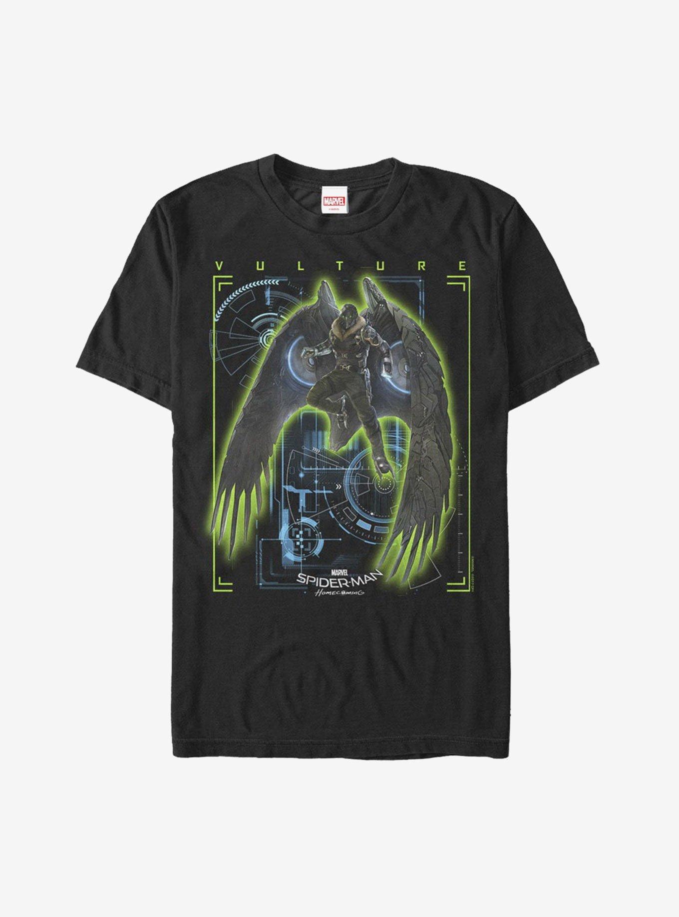 Marvel Spider-Man Homecoming Vulture Schematics T-Shirt, , hi-res