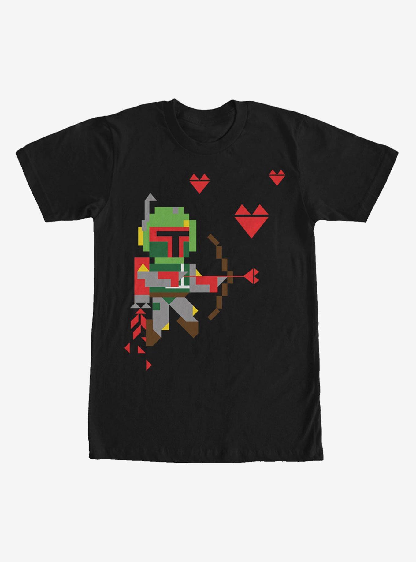 Star Wars Valentine's Day Boba Fett Cupid T-Shirt, , hi-res