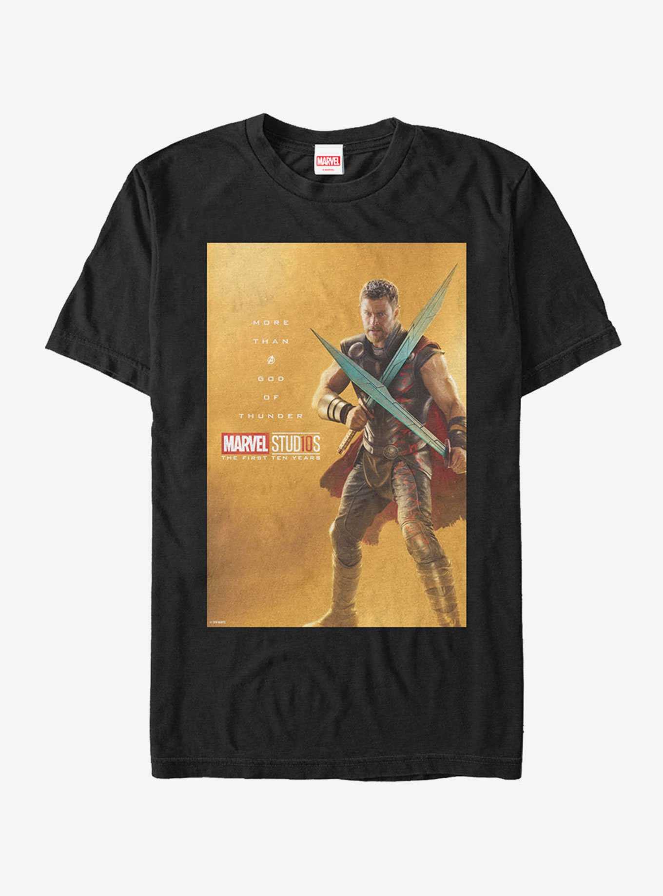 Marvel 10 Years Anniversary Thor T-Shirt, , hi-res