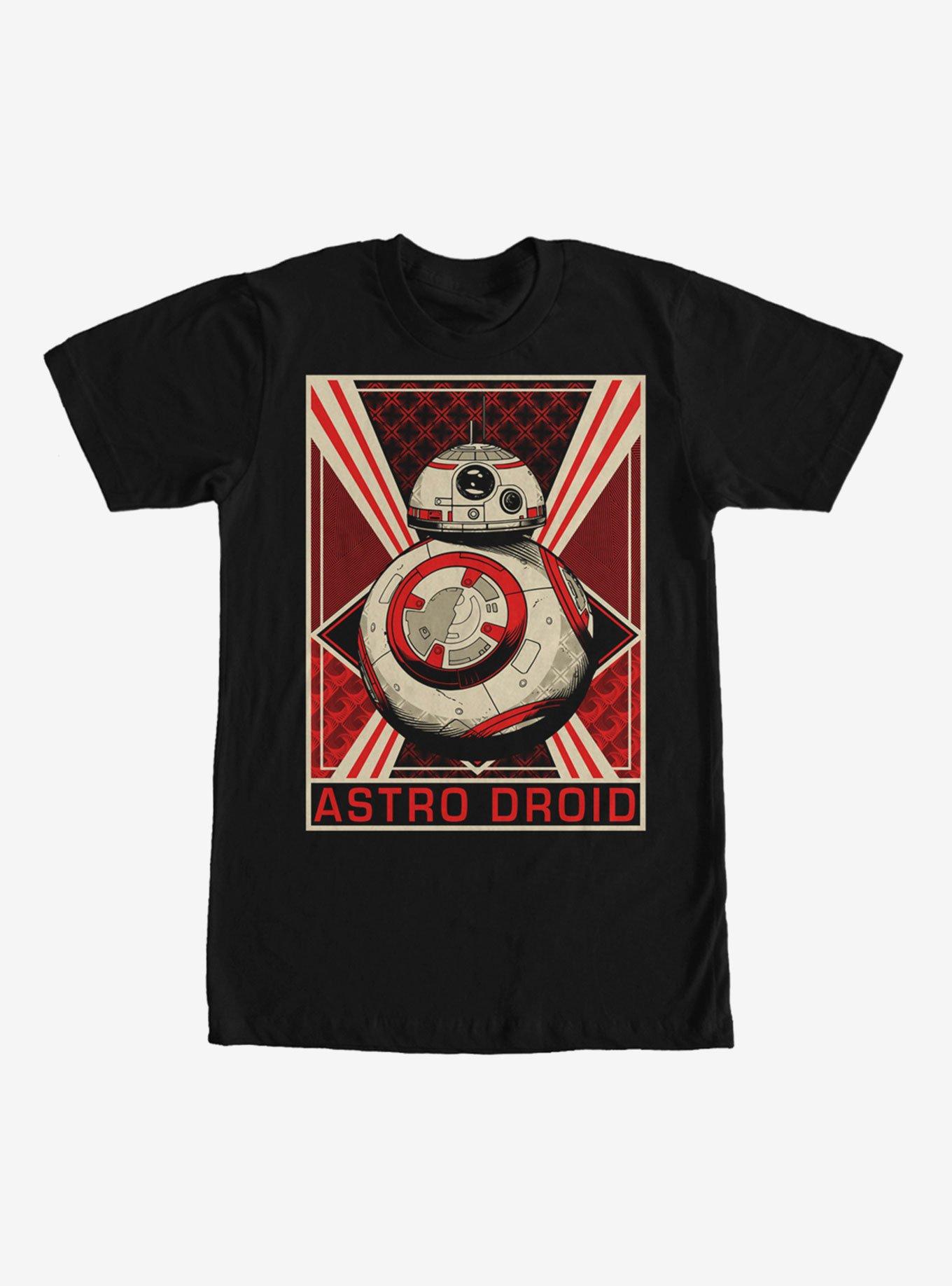 Star Wars Astro Droid BB 8 T-Shirt, BLACK, hi-res