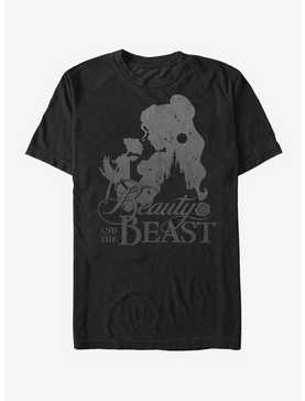 Disney Beauty And The Beast Belle Rose Silhouette T-Shirt, , hi-res