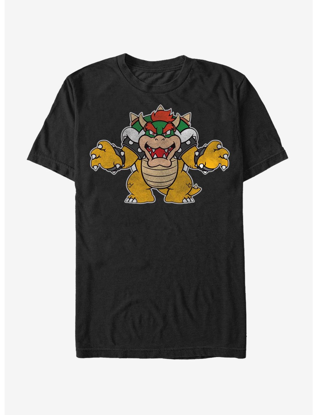 Nintendo Super Mario Bowser T-Shirt, BLACK, hi-res