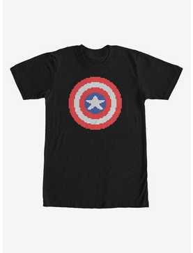 Marvel Captain America Pixelated Shield T-Shirt, , hi-res