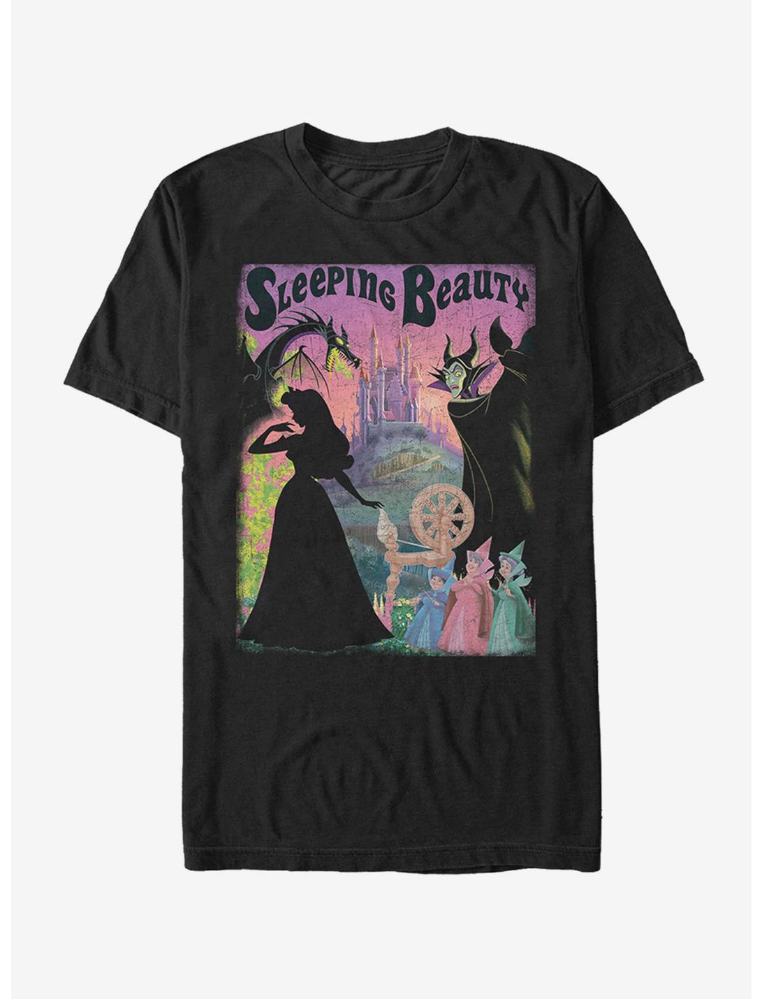 Disney Sleeping Beauty Silhouettes T-Shirt, BLACK, hi-res