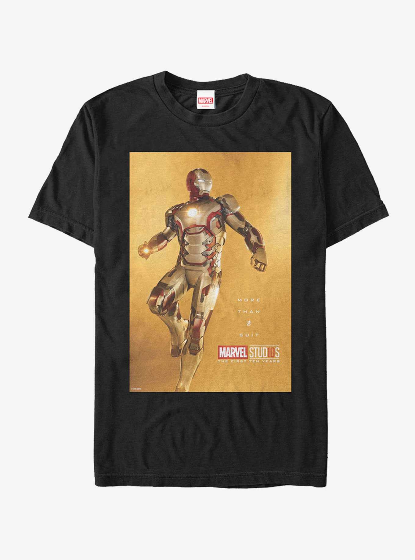 Marvel 10 Years Anniversary Iron Man T-Shirt, , hi-res