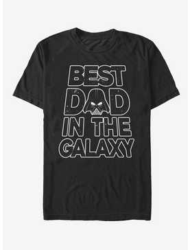Star Wars Father's Day Best Dad Darth Vader Helmet T-Shirt, , hi-res