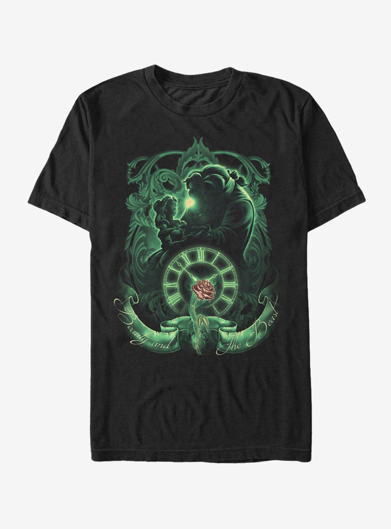 Disney Beauty and the Beast Time T-Shirt, BLACK, hi-res