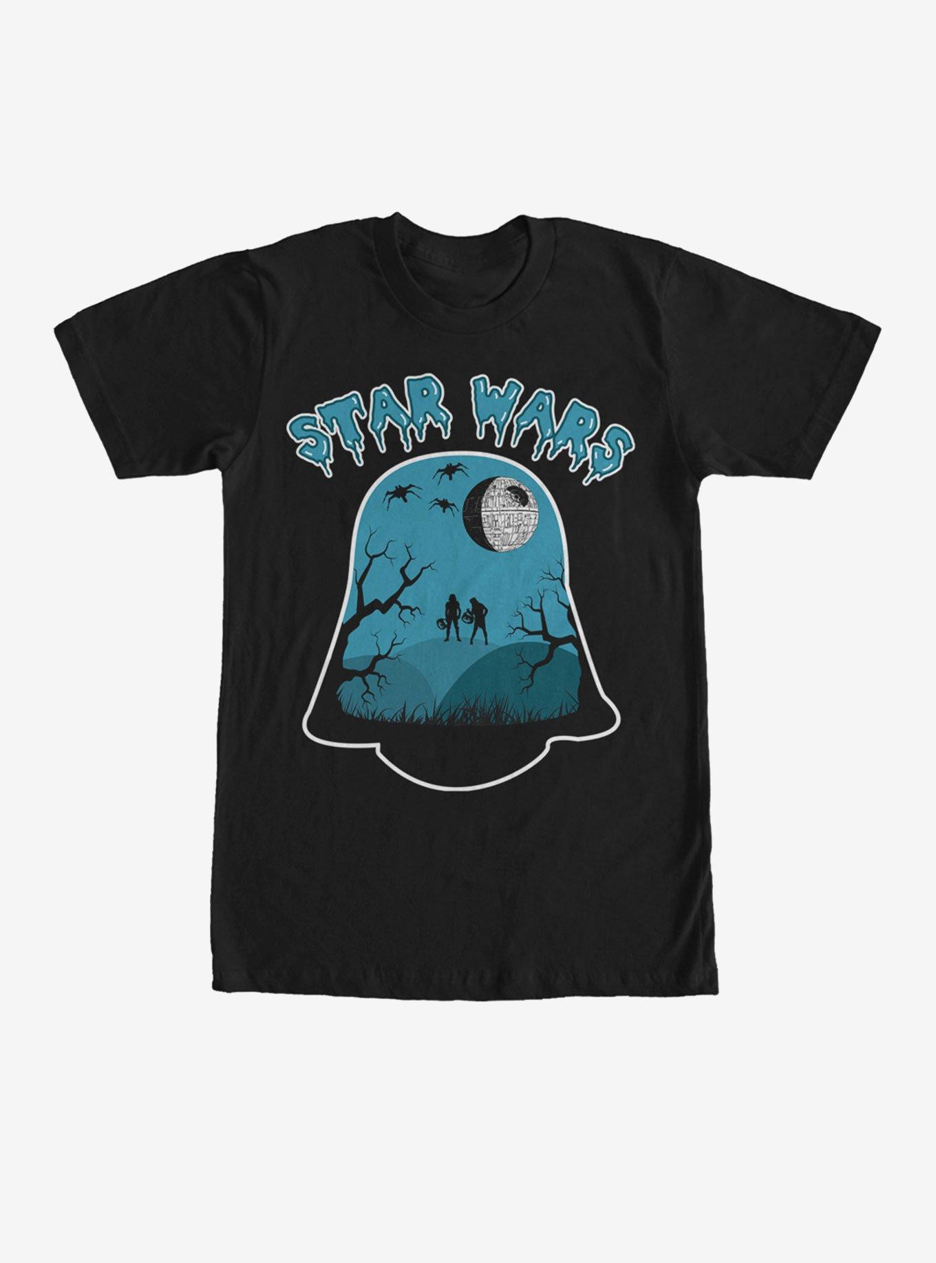 Star Wars Darth Vader Helmet Halloween T-Shirt, BLACK, hi-res