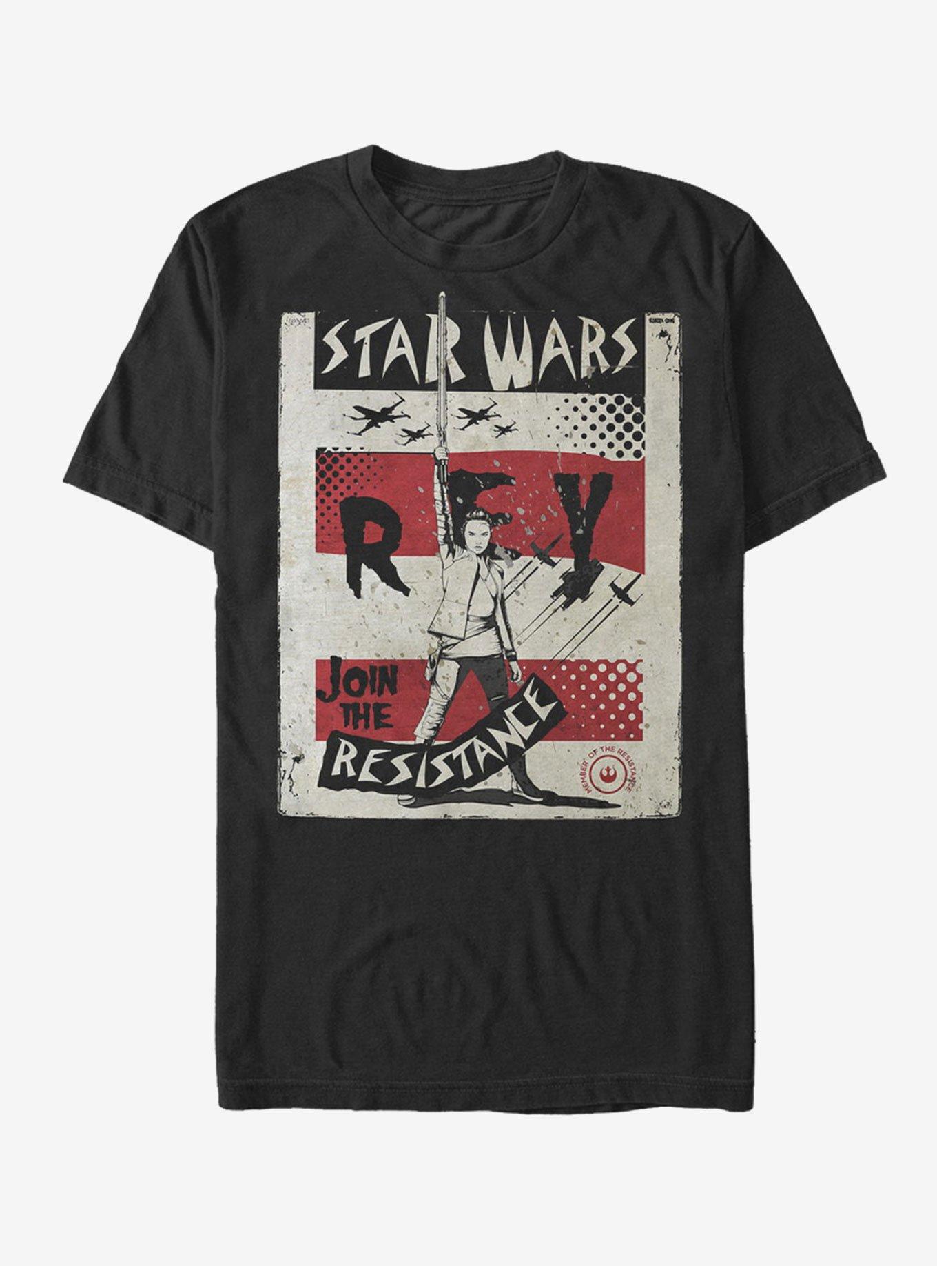 Star Wars Join Rey Poster T-Shirt, , hi-res