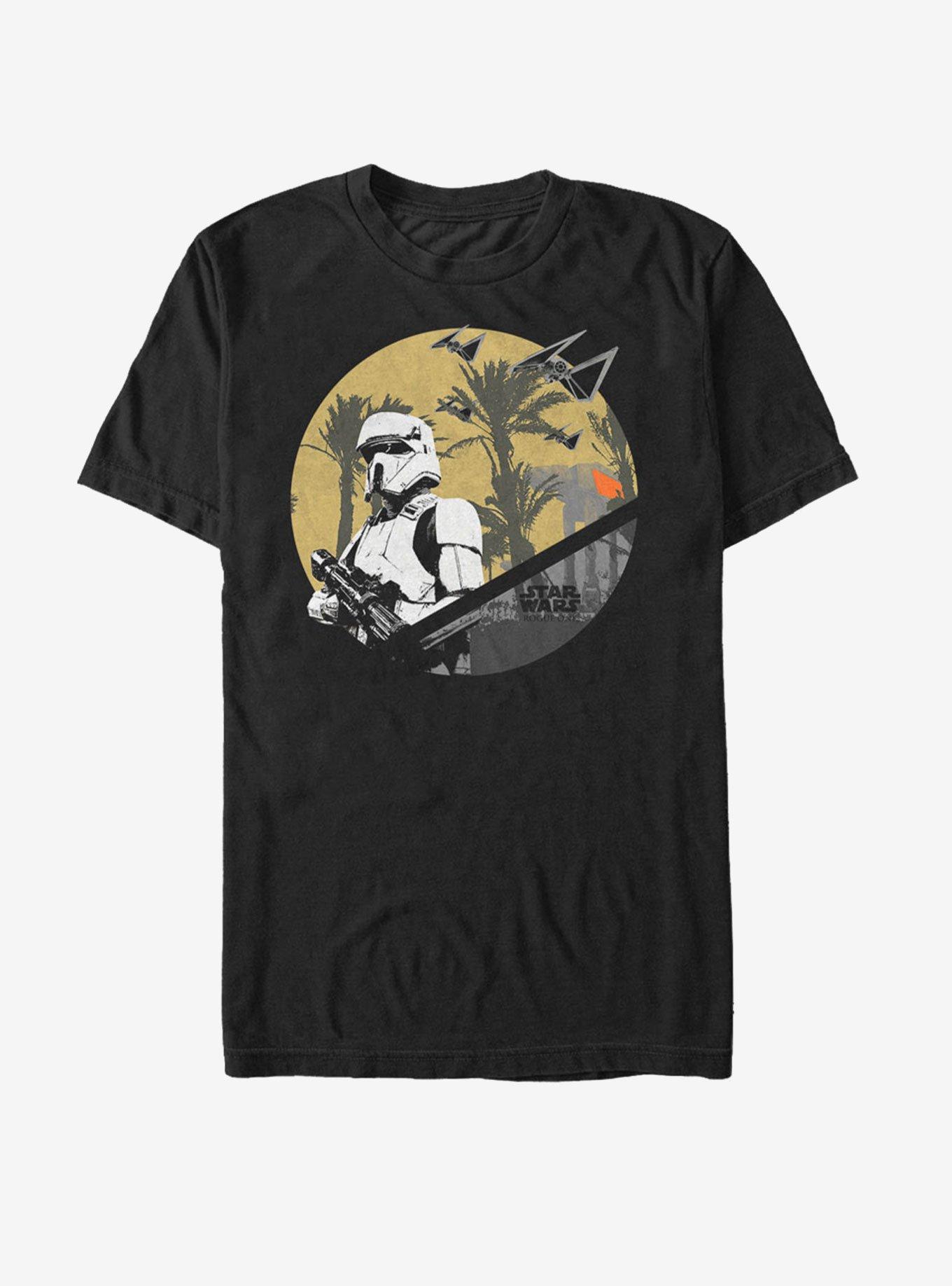 Star Wars Shoretrooper Scarif Battle T-Shirt, BLACK, hi-res