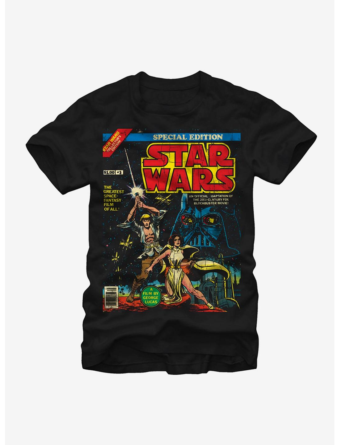 Star Wars Special Edition Comic Book T-Shirt, BLACK, hi-res