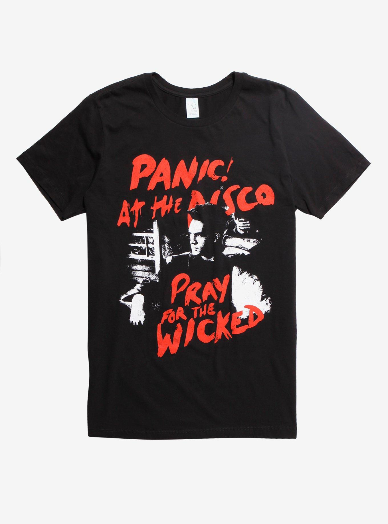 Panic! At The Disco Pray For The Wicked T-Shirt, BLACK, hi-res