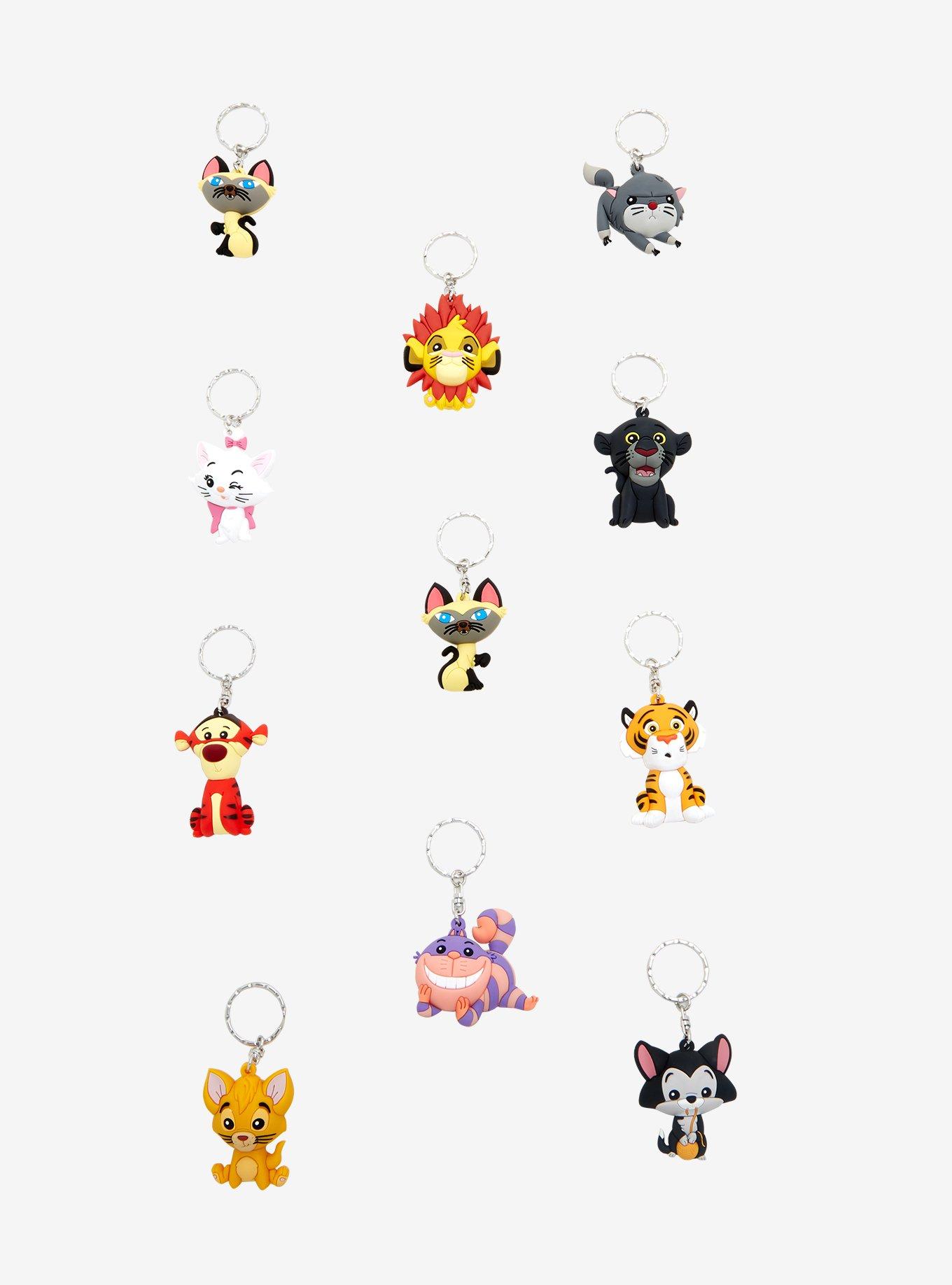 Disney Cats Figural Blind Bag Key Chains, , hi-res