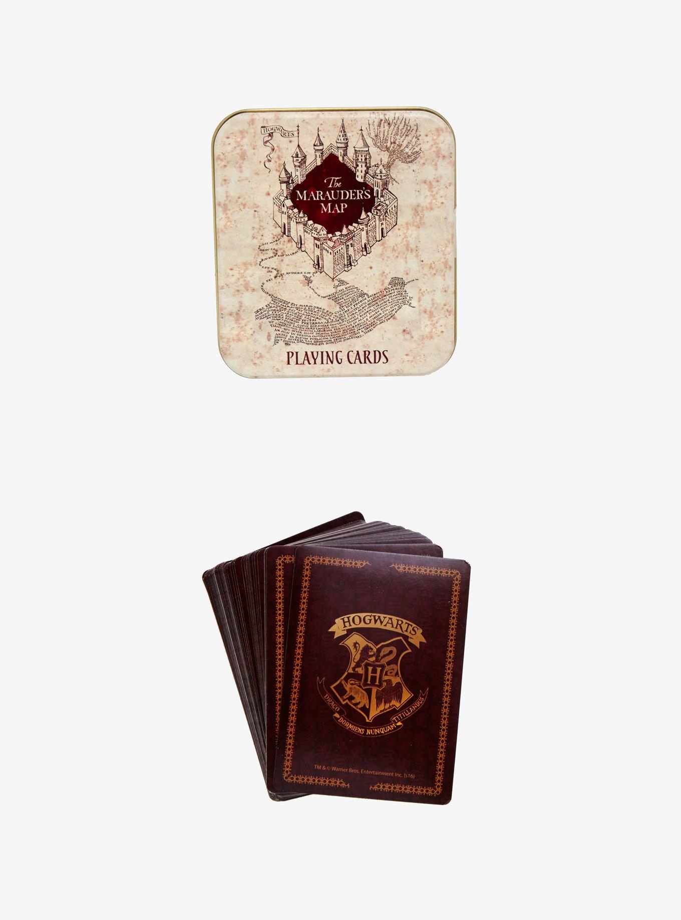 Harry Potter The Marauder's Map Playing Cards Set, , hi-res
